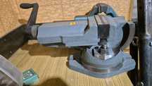 Imadło maszynowe 125 mm kołyskow frezarka Tokarka Bizon uchylno obroto