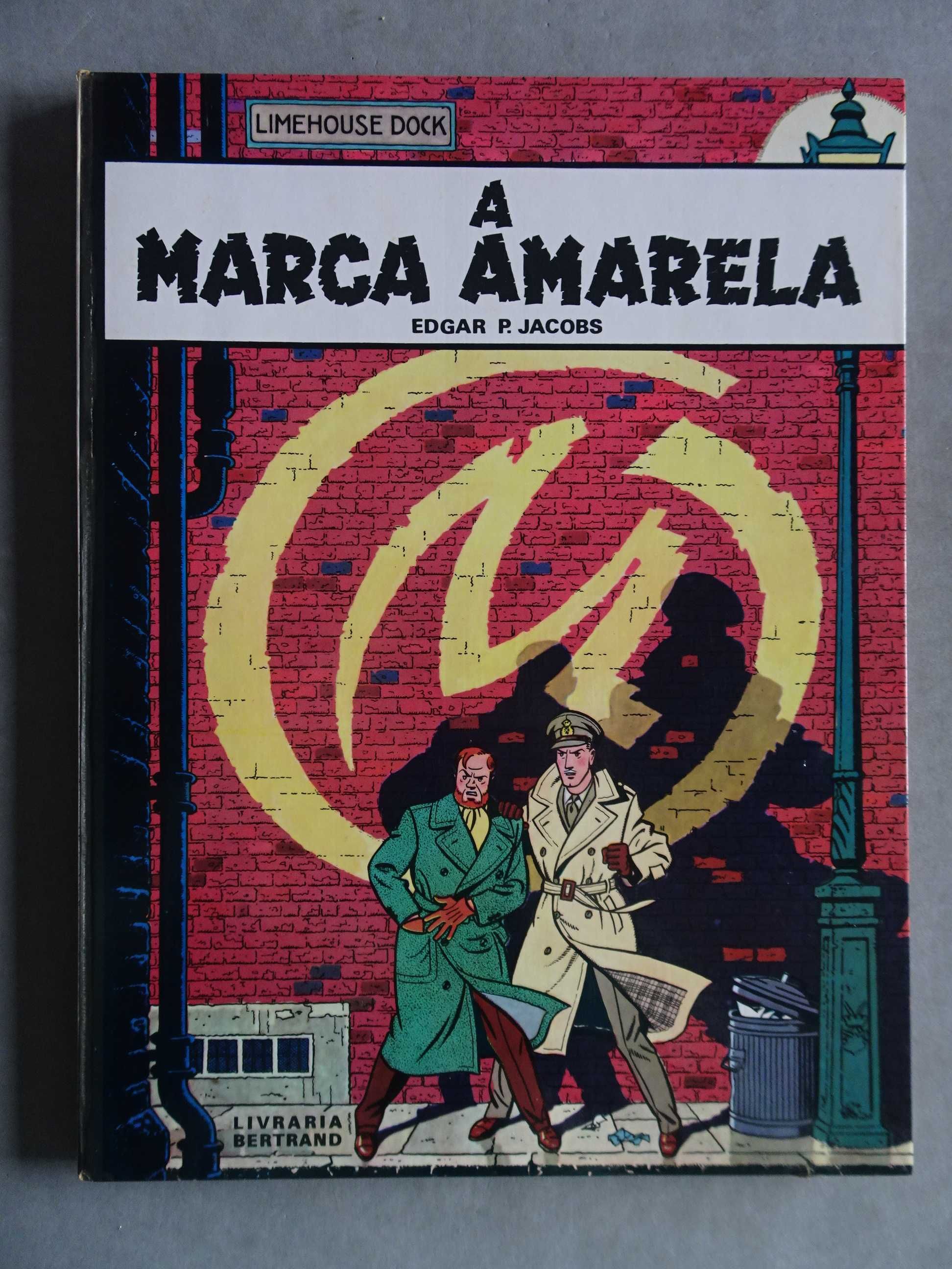 Livro Bertrand - A Marca Amarela - Edgar P. Jacobs (capa dura)