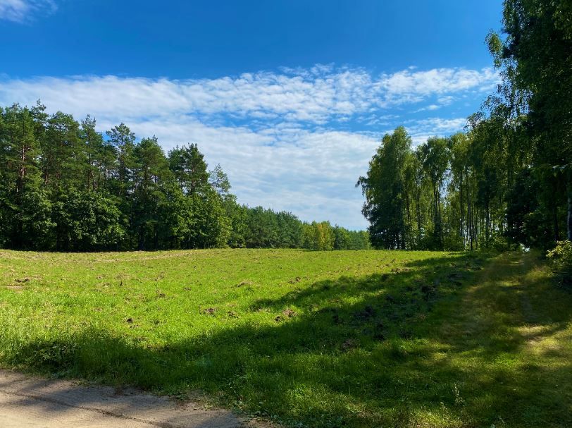 Działka budowlana 1500 m2 nad jeziorem w lesie