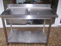 ---BANCA INOX com PIO!--    || (1.20 m por 60 cm)  (altura 85cm) ||