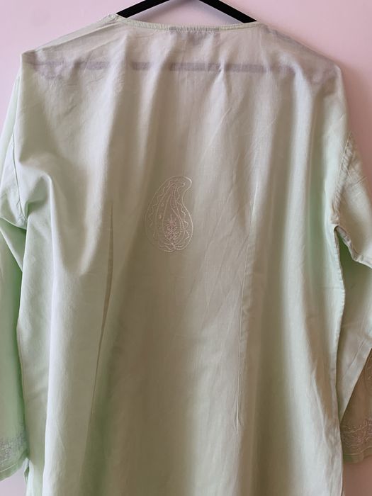 Blusa , tunica verde natura