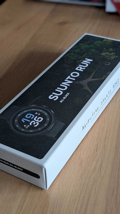 Zegarek sportowy Suunto Run, czarny, pasek tekstylny