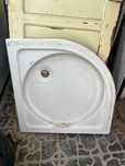 Base de duche 1/4 circular 80x80, perfeito estado