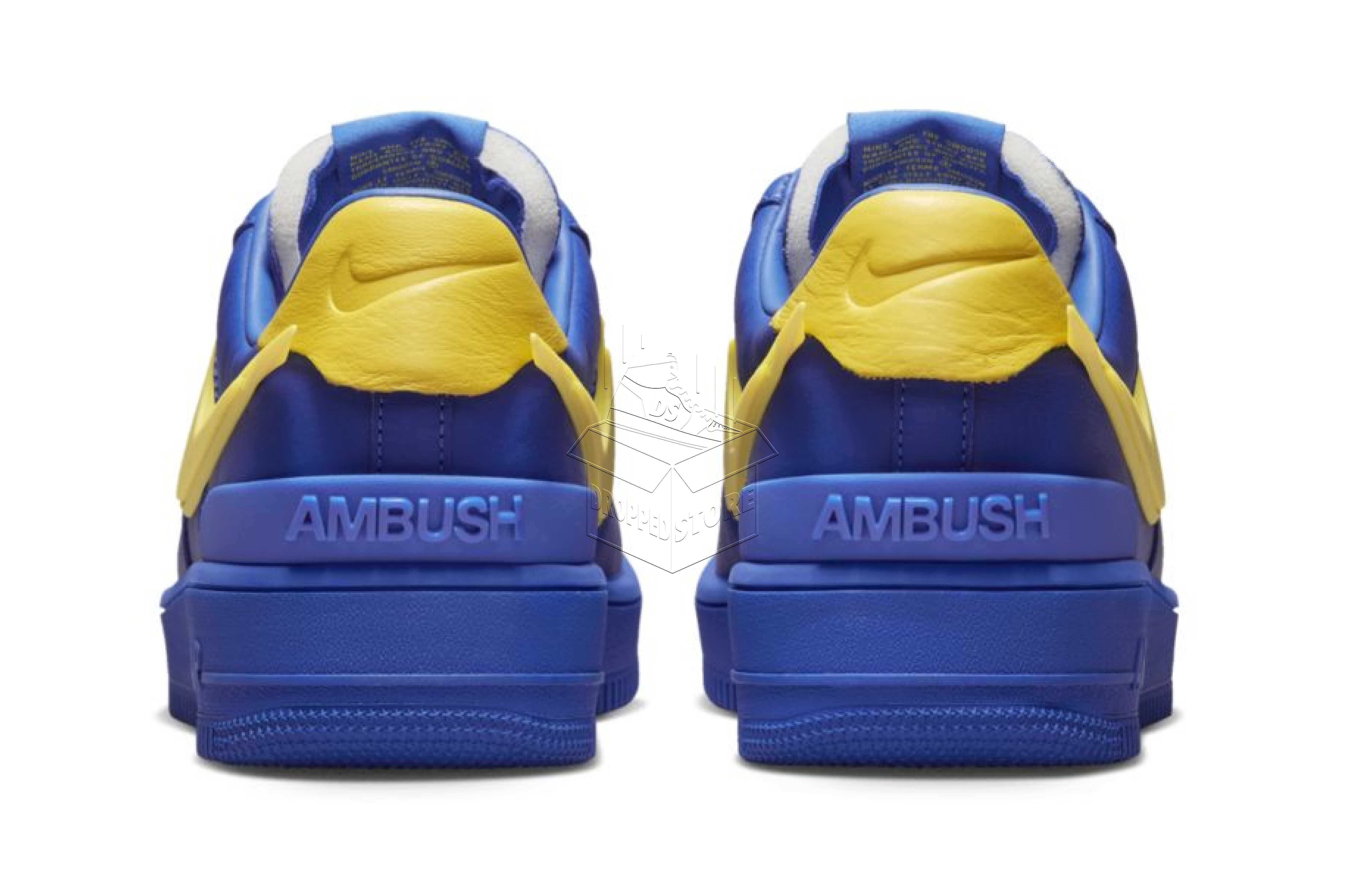 Nike AIR FORCE 1 Ambush Game Royal & Vivid Sulfur / DV3464–400