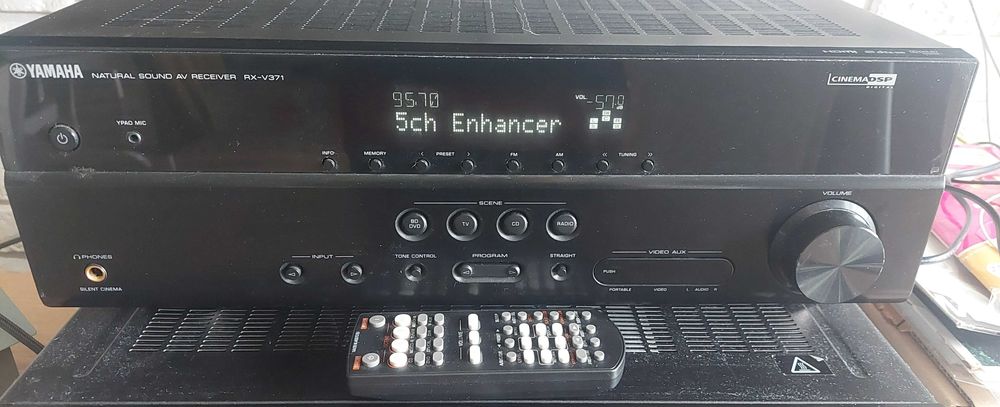 Amplituner Yamaha RX-V371 5.1, HDMI, pilot