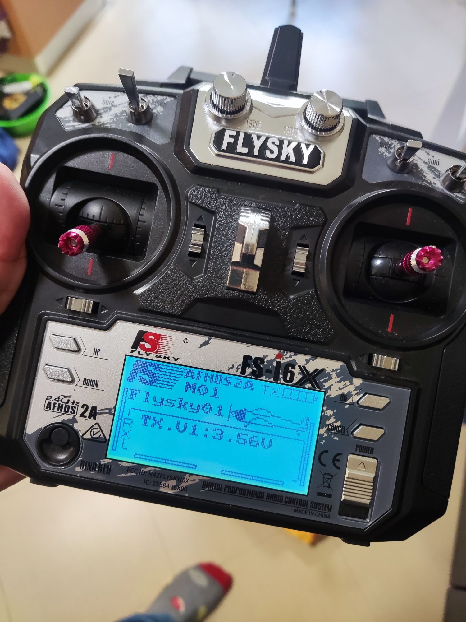 Vendo comando Flysky FS-i6X para drone avião e outras coisas