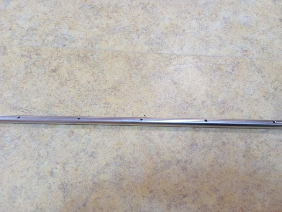 Pręt  fi 14,8 na 5 otworów do piłkarzyków stołowych