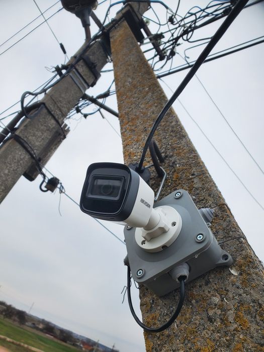 Монтаж-настройка  видеонаблюдения