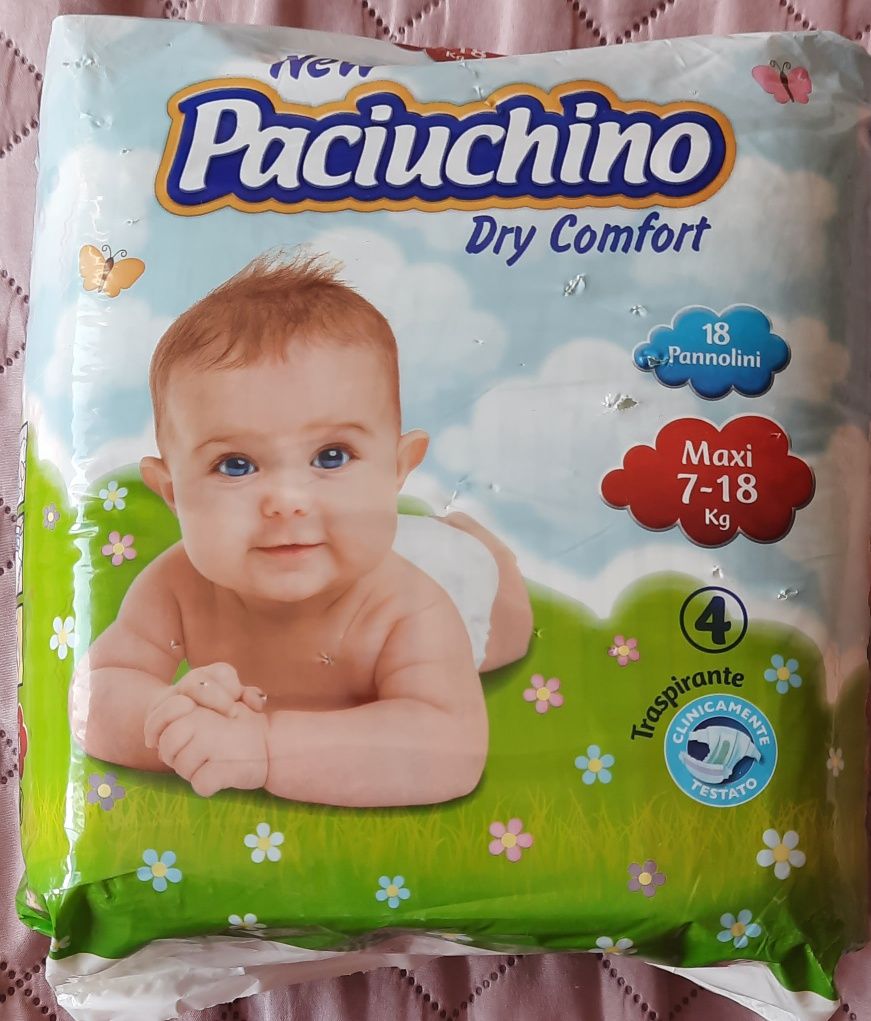 Подгузники, памперсы PACIUCHINO , 4 размер