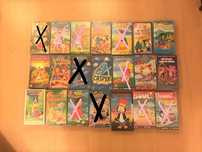 Filmes de banda desenhada de várias produtoras em VHS