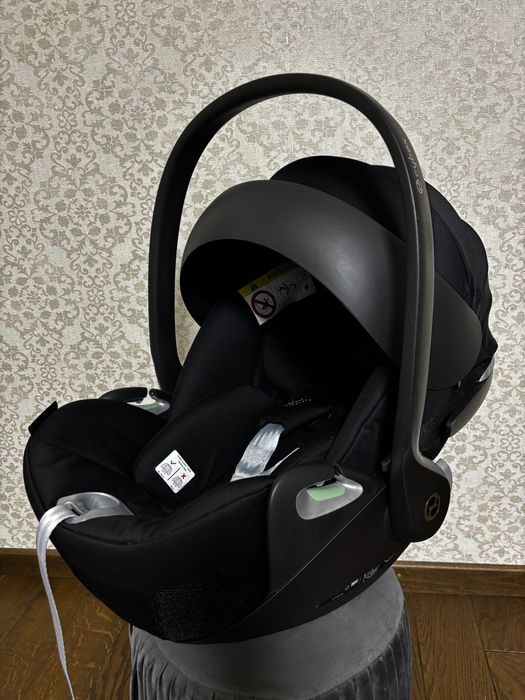 Автокрісло Cybex Cloud T i-size Sepia black чорний з базою Cybex T