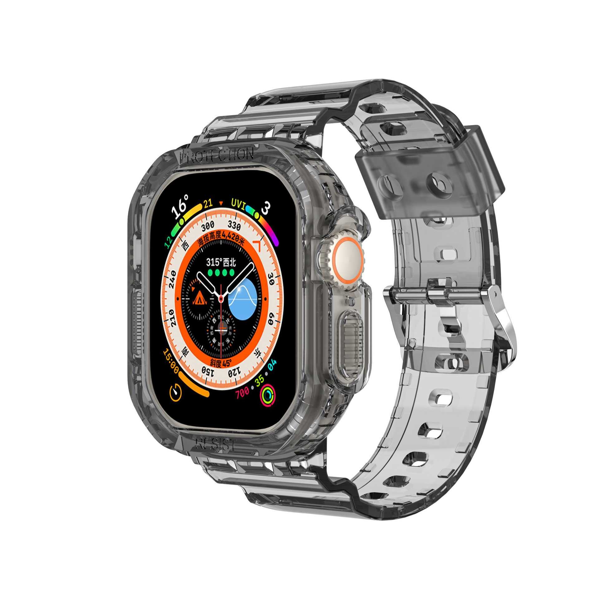 Силіконовий чохол та ремінець Apple Watch 38/40/41/42/44/45/49MM