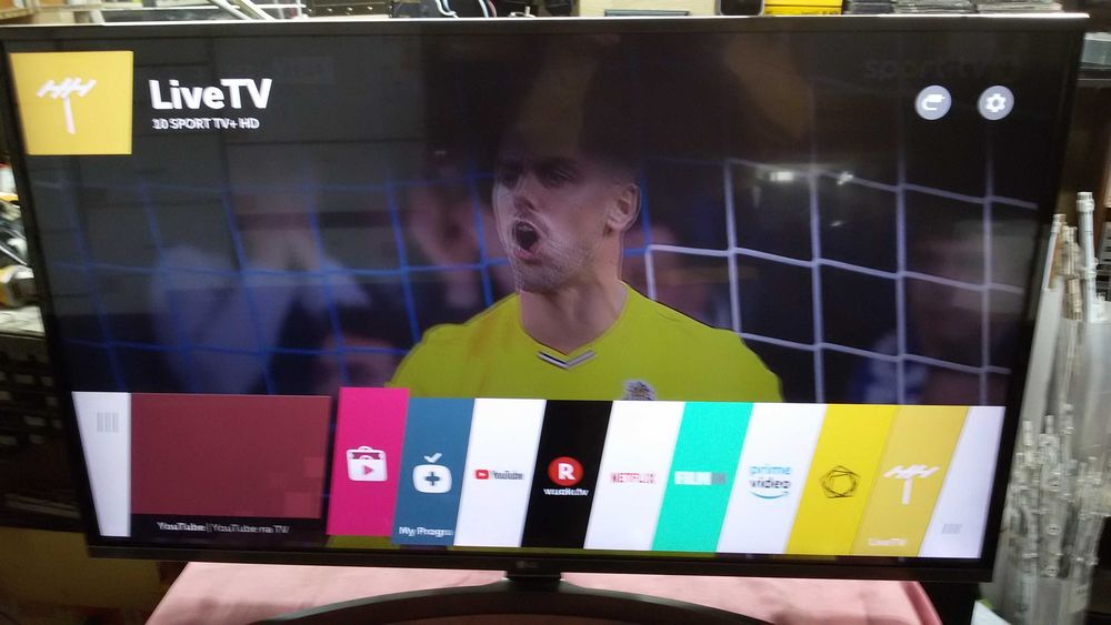 tv led smart lg43lf630v como novo