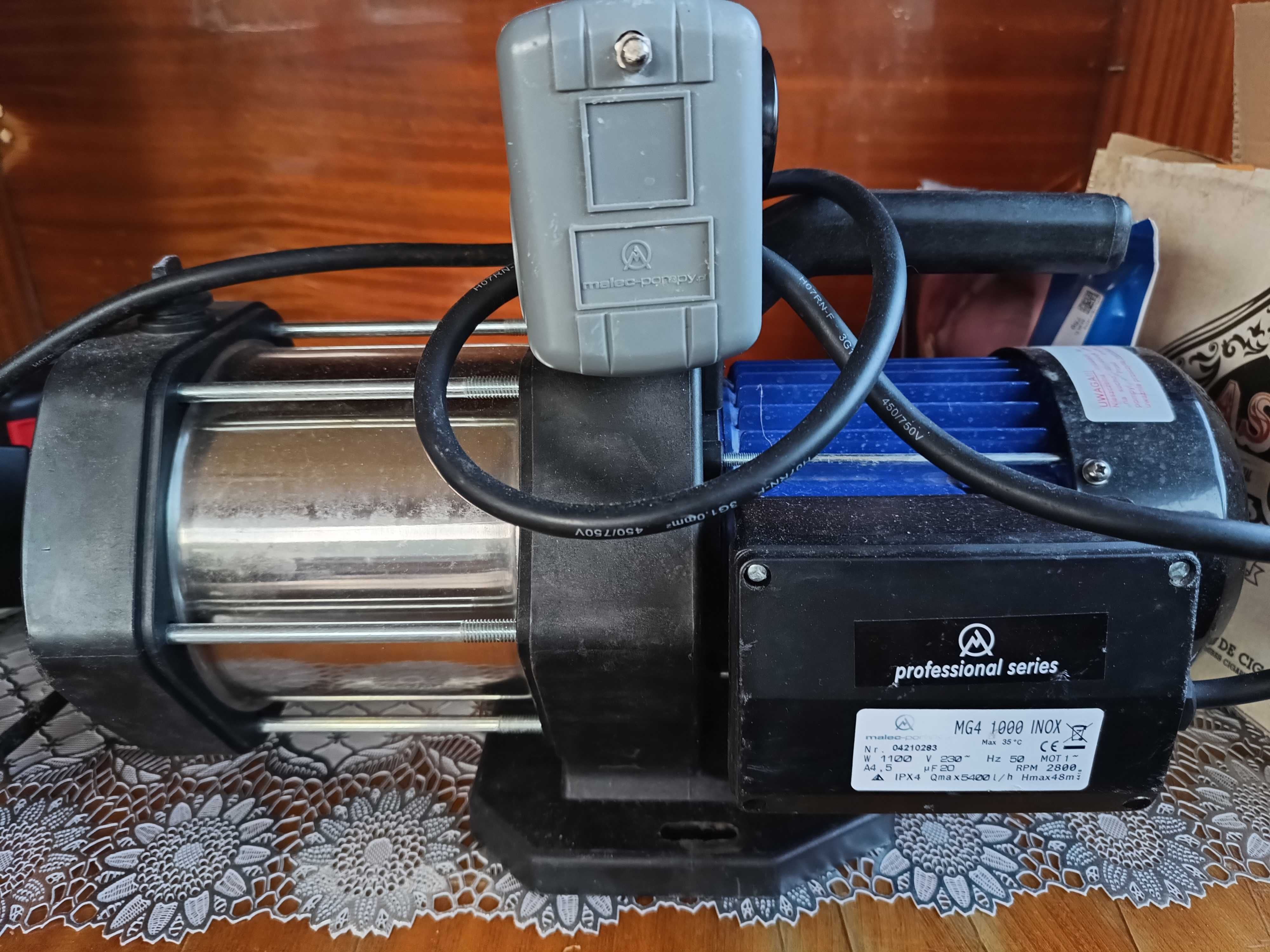 Pompa hydroforowa MG4 1000 INOX Malec