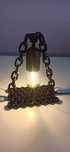 Lampka nocna, handmade, loft, vintage
