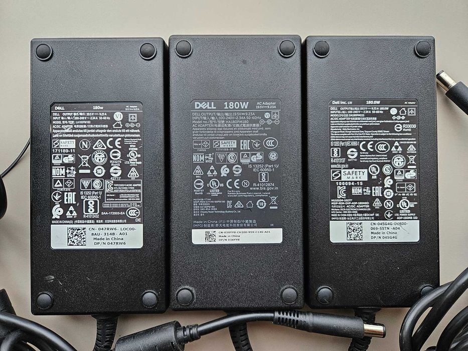 Оригінальний блок живлення Dell 180W 7.4x5.0 19.5V 9.23A