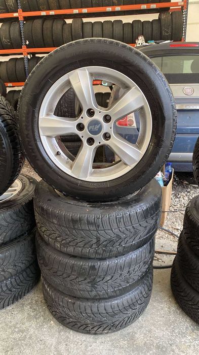 Komplet alufelg BMW R16 wraz z oponami zima Nankang