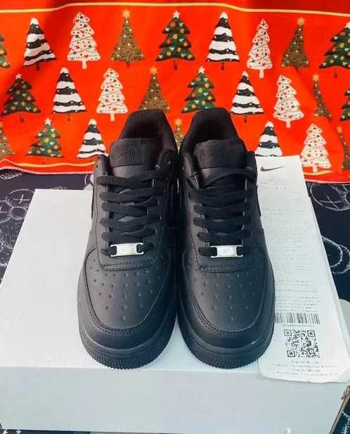ButyDamskieNike Air_Force1_Blacker_Cloud_młodzież R.36