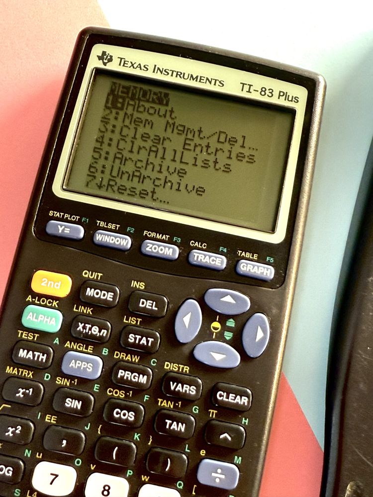Texas Instruments TI-83 Plus kalkulator naukowy graficzny - IB DP