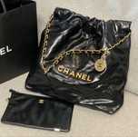 Сумка мешок Chanel 35/35 лаковая