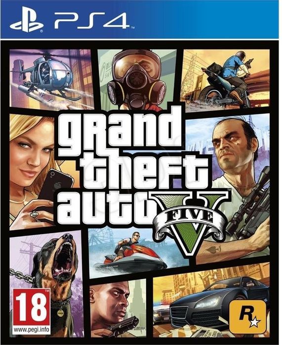 GTA V Grand Theft Auto 5 PS4 PS5 Stan bardzo dobry Playstation
