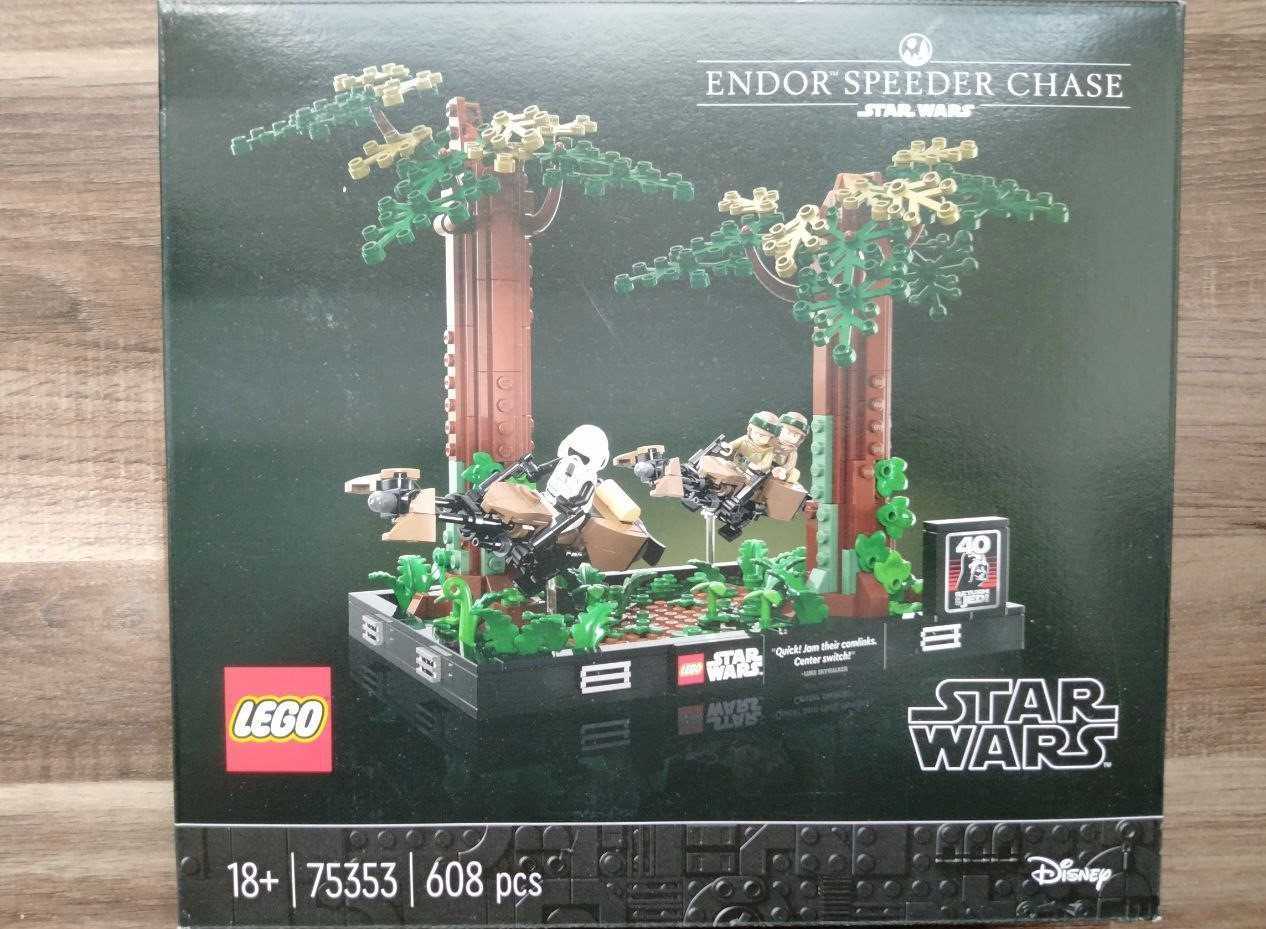 Конструктор LEGO Star Wars 75353 Погоня на спідері на Ендорі