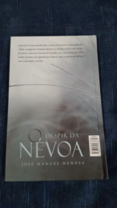 Livro "O DESPIR DA NÉVOA" de José Manuel mendes