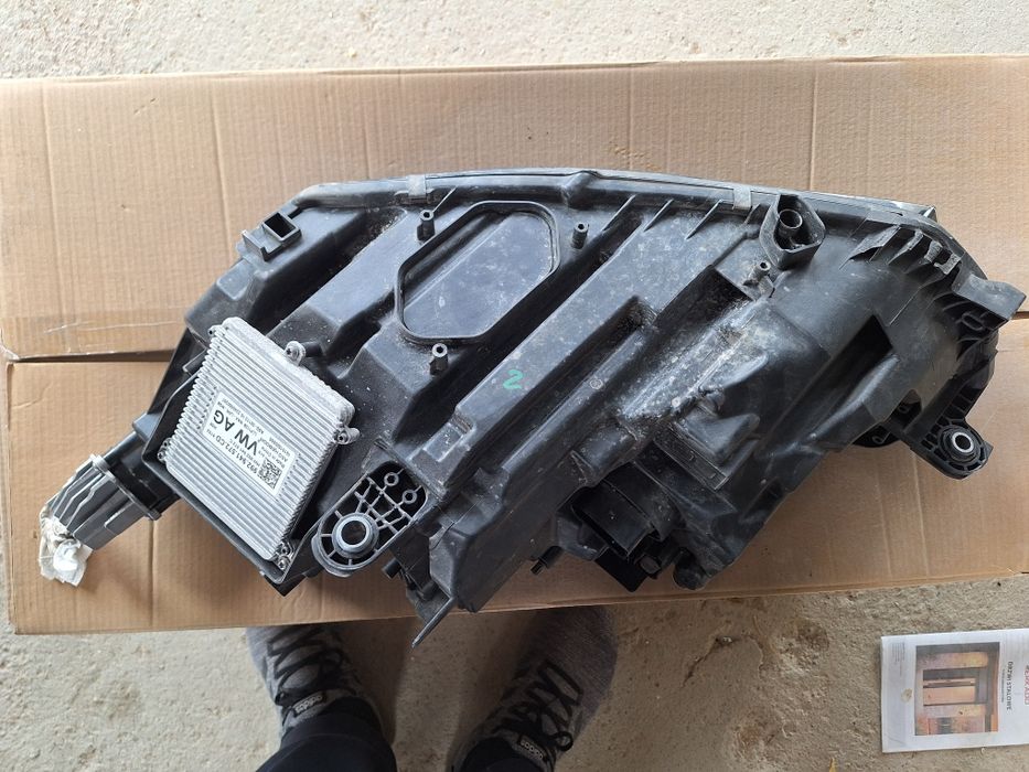 Reflektor przód prawy octavia IV 4 przed lift full led