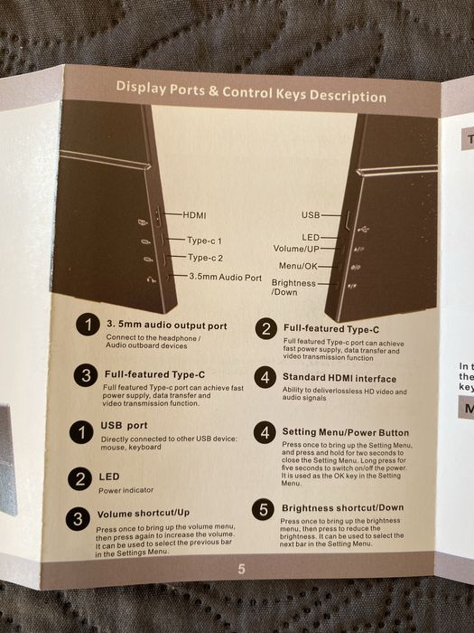 Monitor Led portátil
