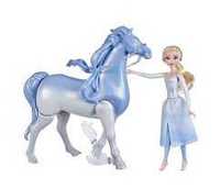 Lalka Elsa i pływający koń