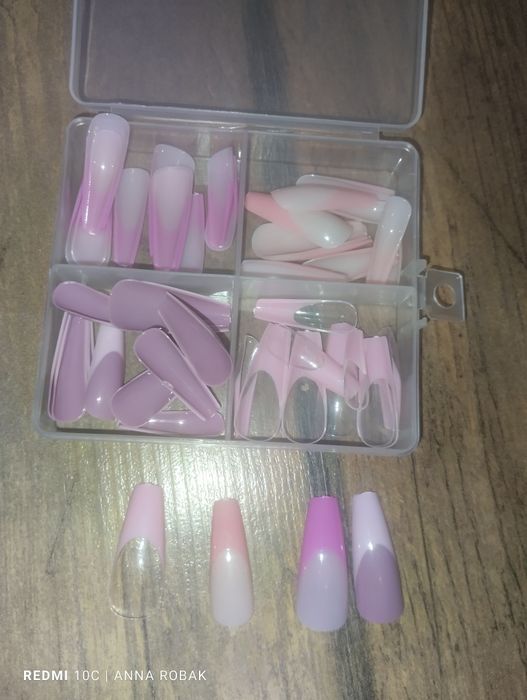 Nowe tipsy trumienki długie