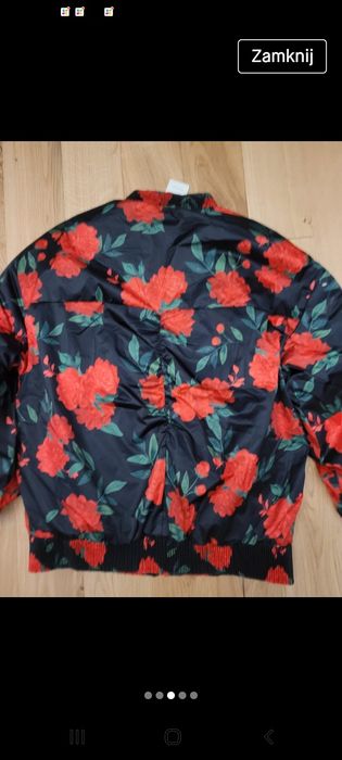 Kurtka reserved kwiaty nowa ml
