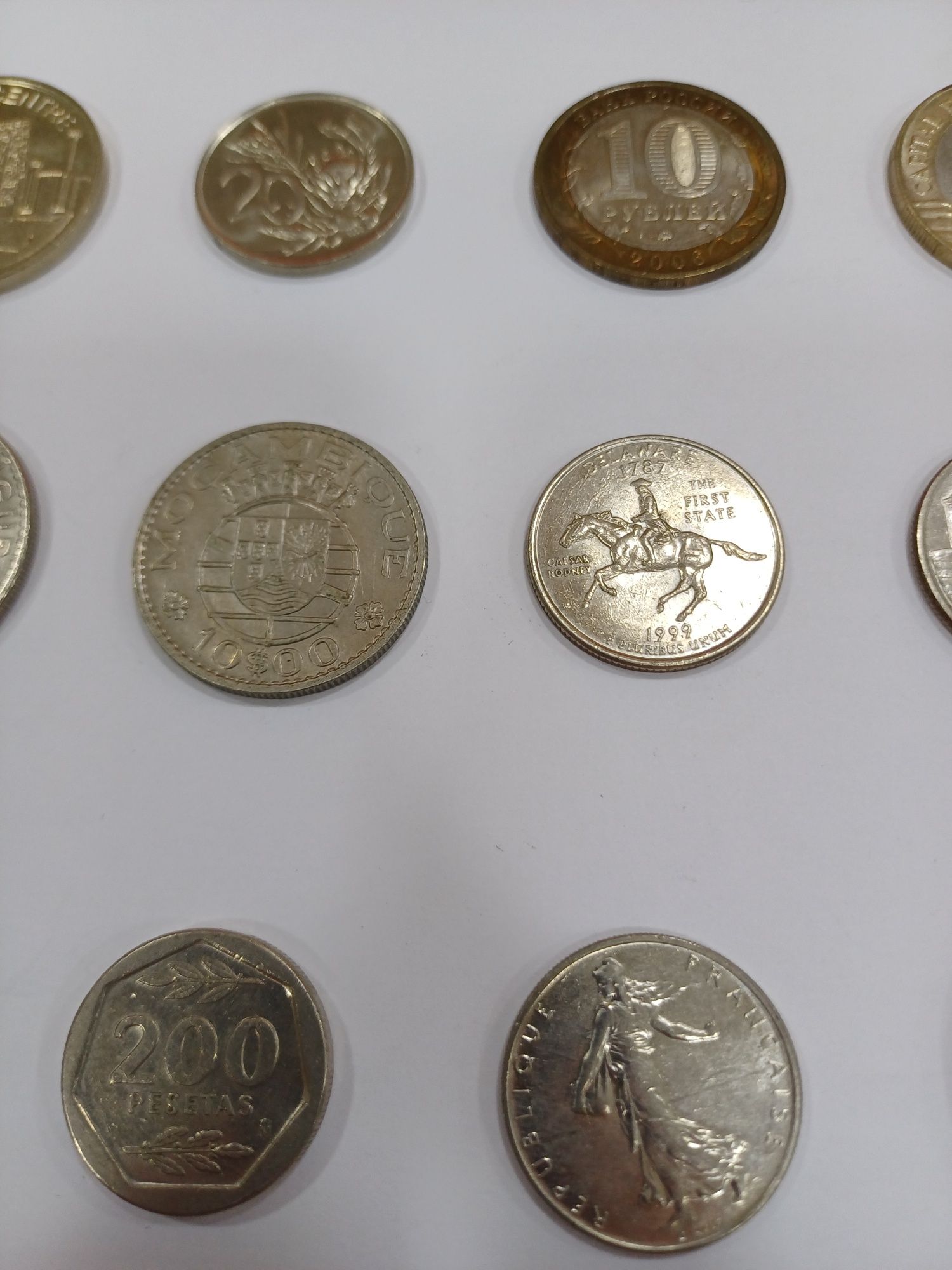 Lote 3 / Conjunto 3 de 15 Moedas diferentes