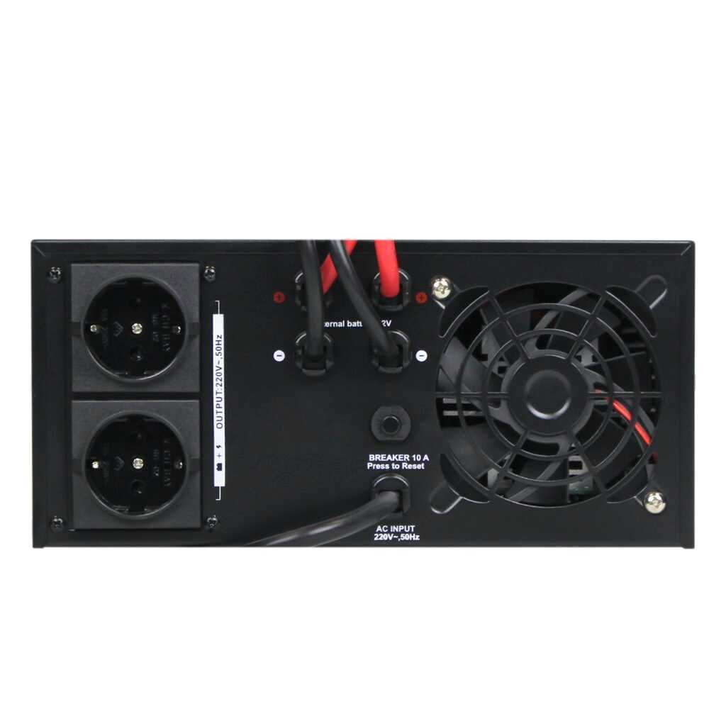 ДБЖ/UPS інвертор з чистою синусоїдою LogicPower 12V LPM-PSW-1500VA