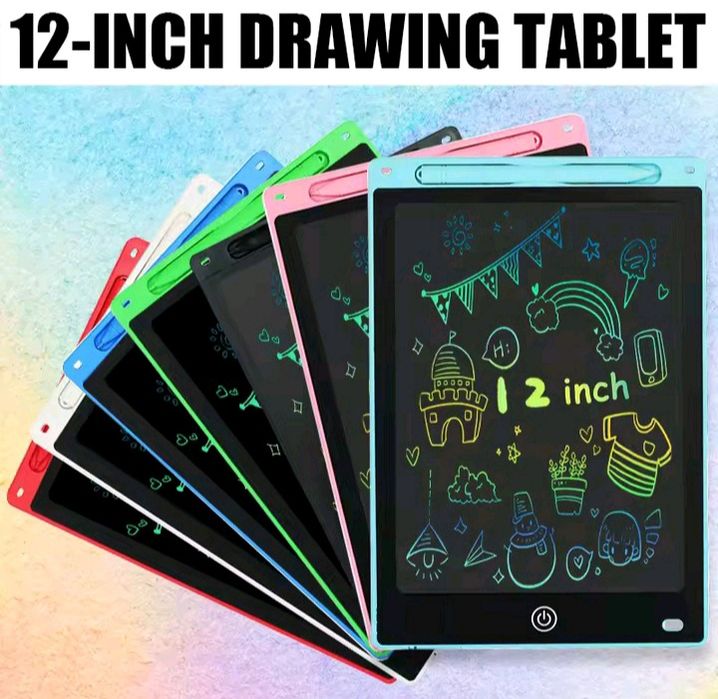 12 дюймів Кольоровий LCD Планшет для малювання ЖК екран рисования цвет