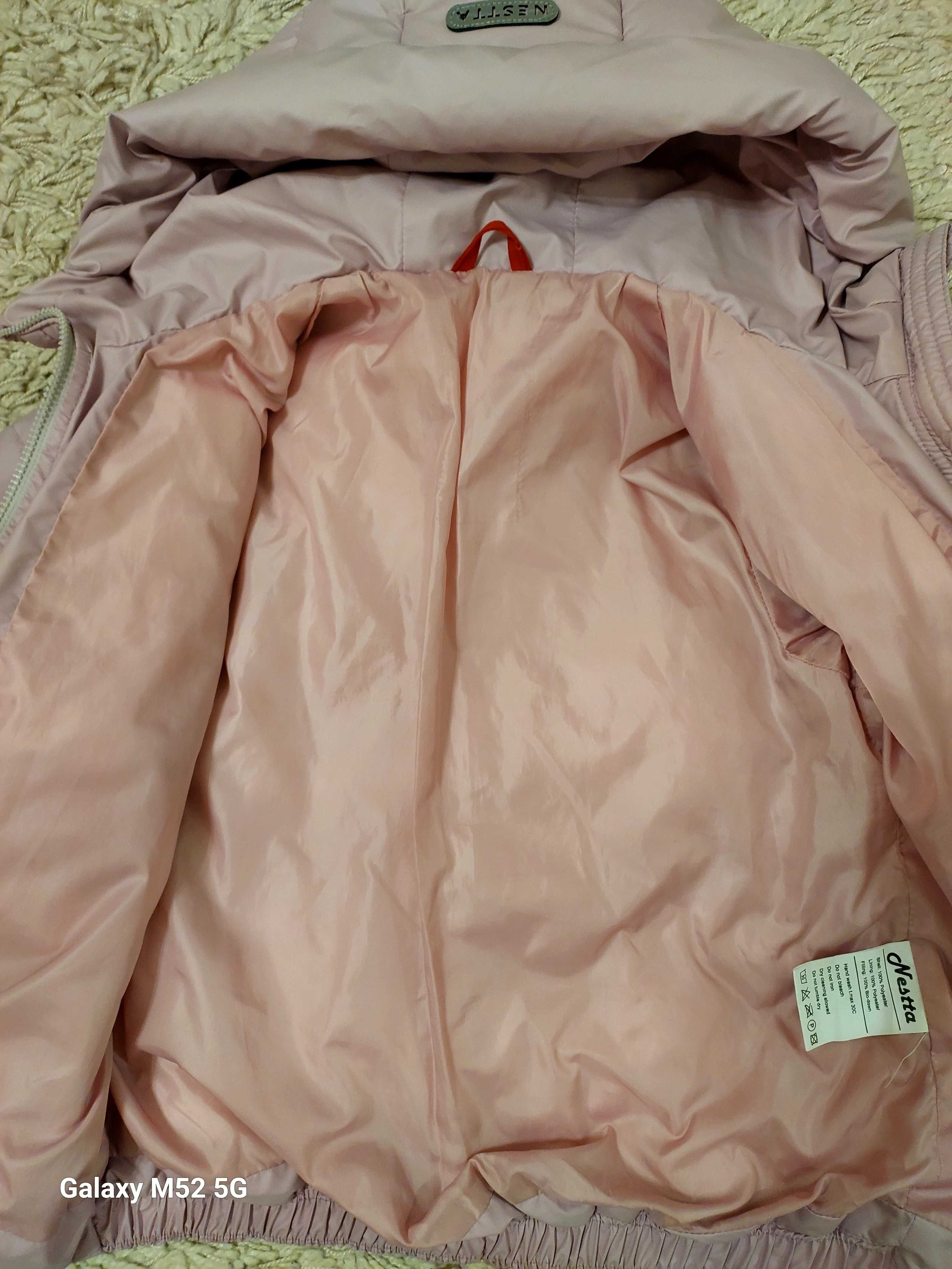 Куртка демі 116- 122 дівчинка