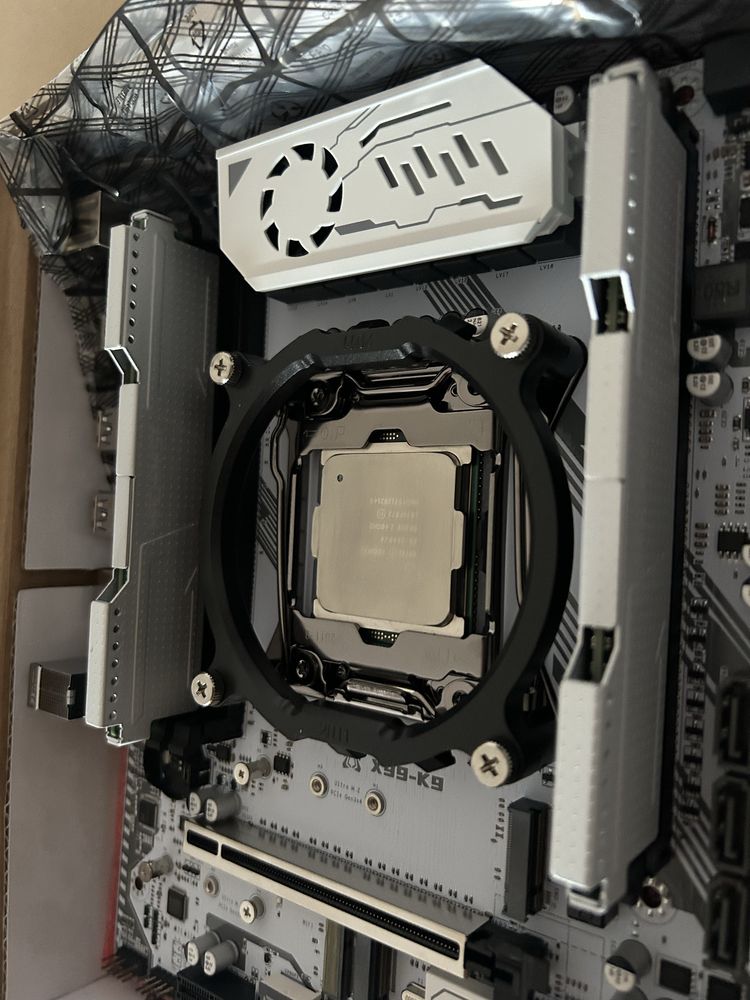 Kit placa mae + processador + ram