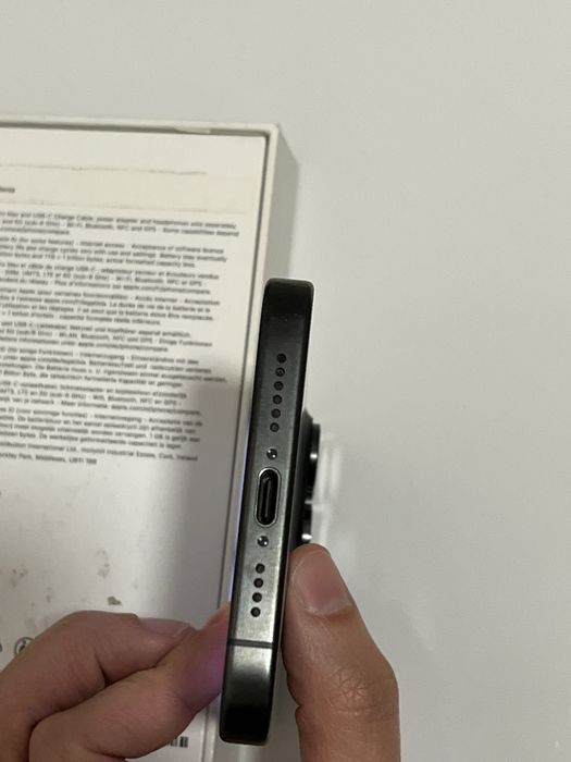 Iphone 15 Pro Max 256GB Preto Titânio Ótimo Estado Original