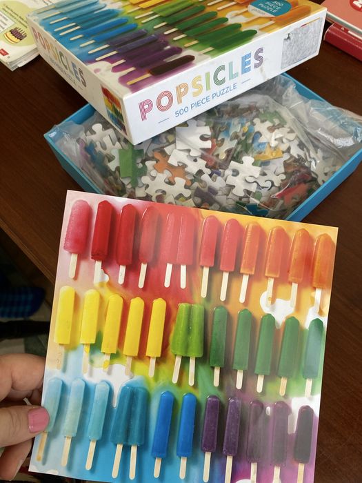 Puzzle 500 el popsicle