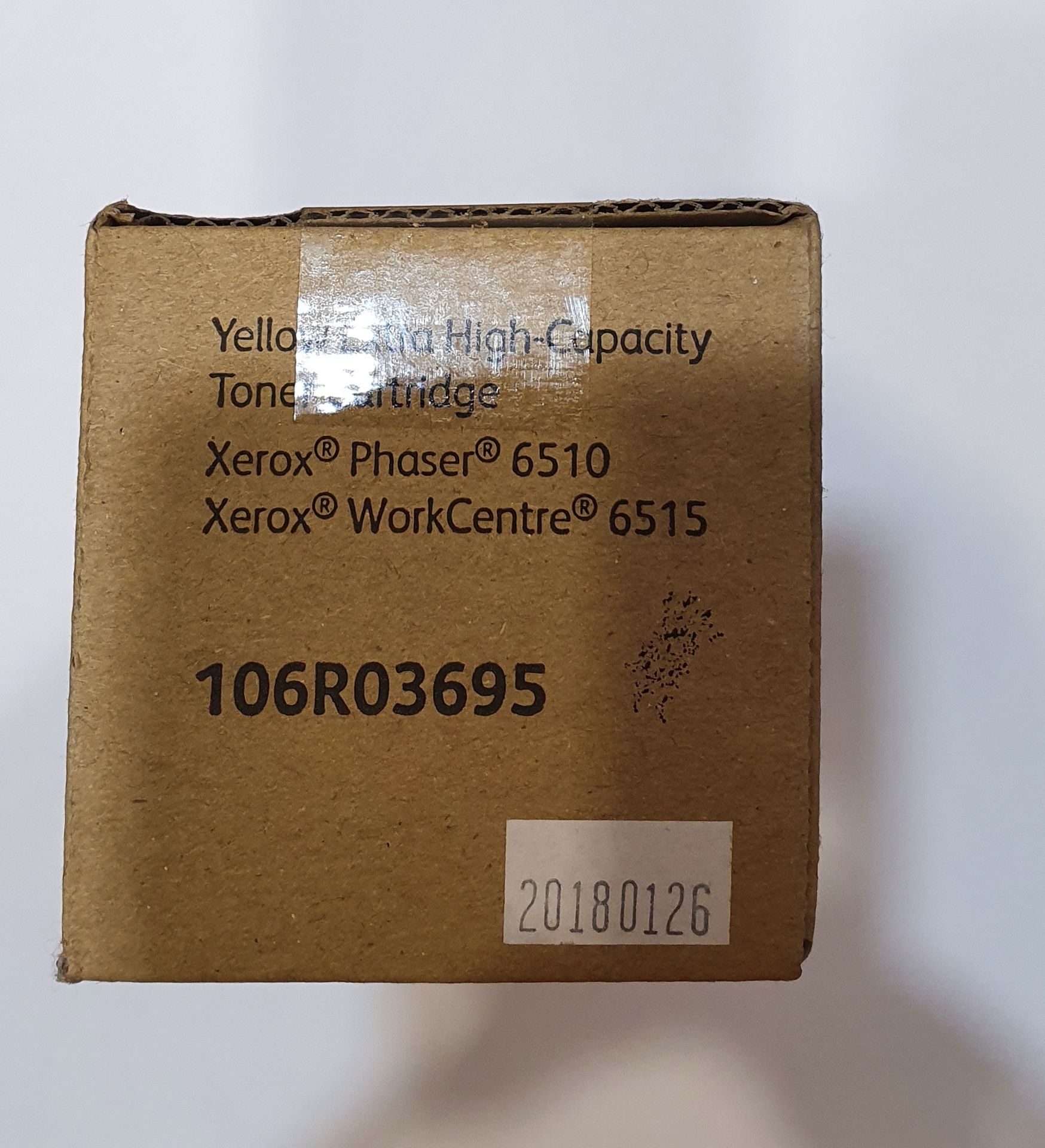 Тонер-картридж лазерный Xerox P6510/WC6515 Yellow,4300 стр (106R03695)