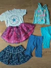 Ubrania dla dziewczynki Lato rozm 80