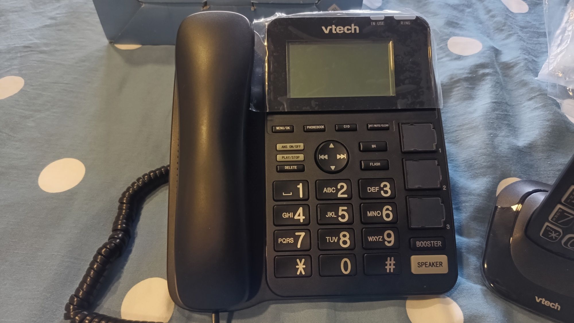 Telefon Vtech baza+przenosny
