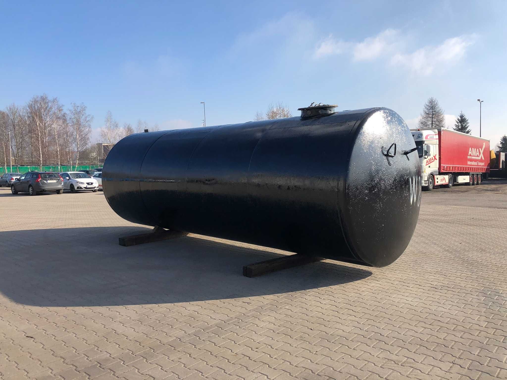 Zbiornik stalowy 35m3- 35000- 35 000l- kolejowy woda p.poż, ścieki itp