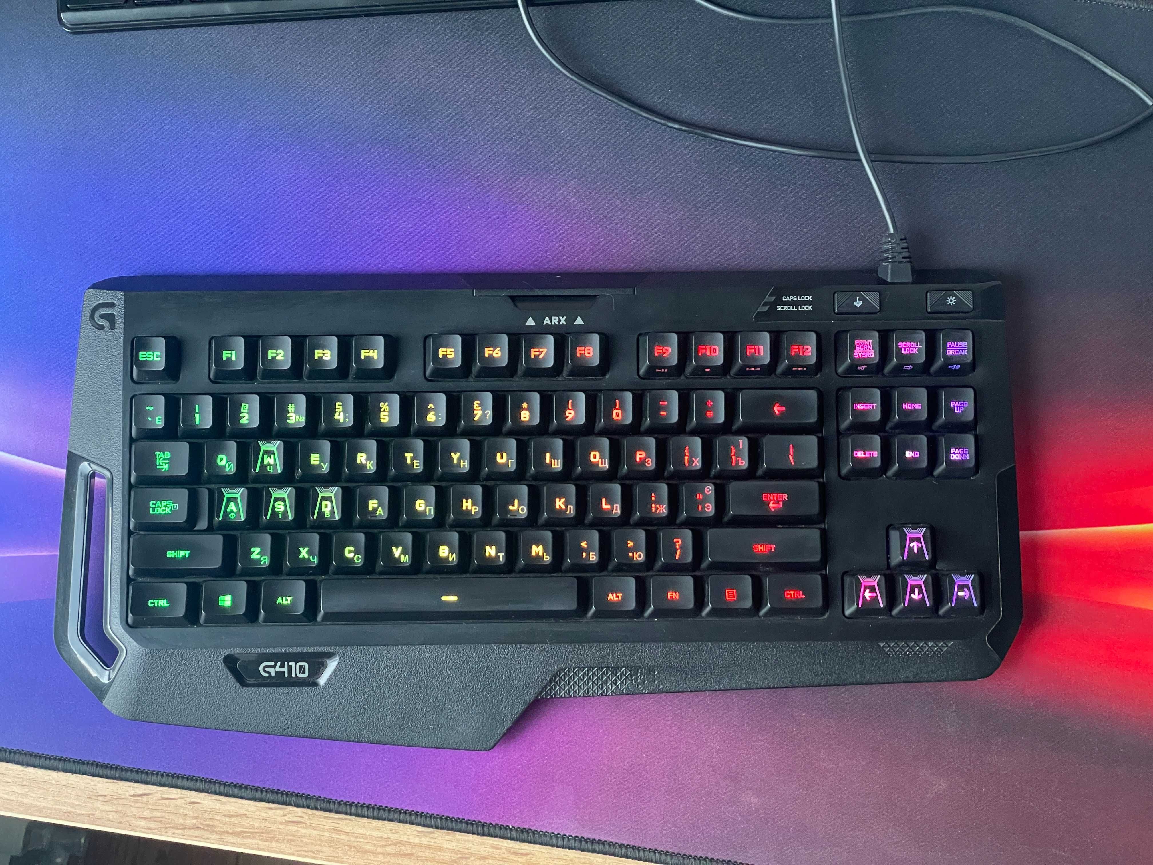 Механічна ігрова клавіатура Logitech G410 Atlas Spectrum
