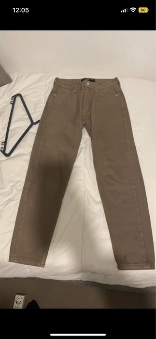 Calças Castanhas pull&bear