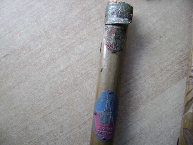 Starocie z PRL Laska złamana = z 20 nabijkami przedwojennymi polskimi