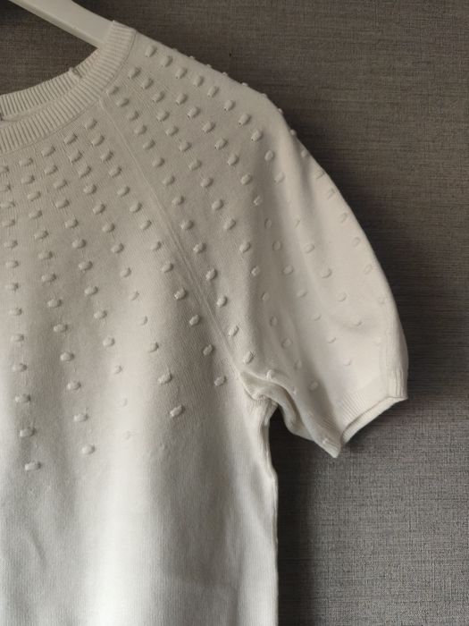 Sweterek z krótkim rękawem rozmiar L