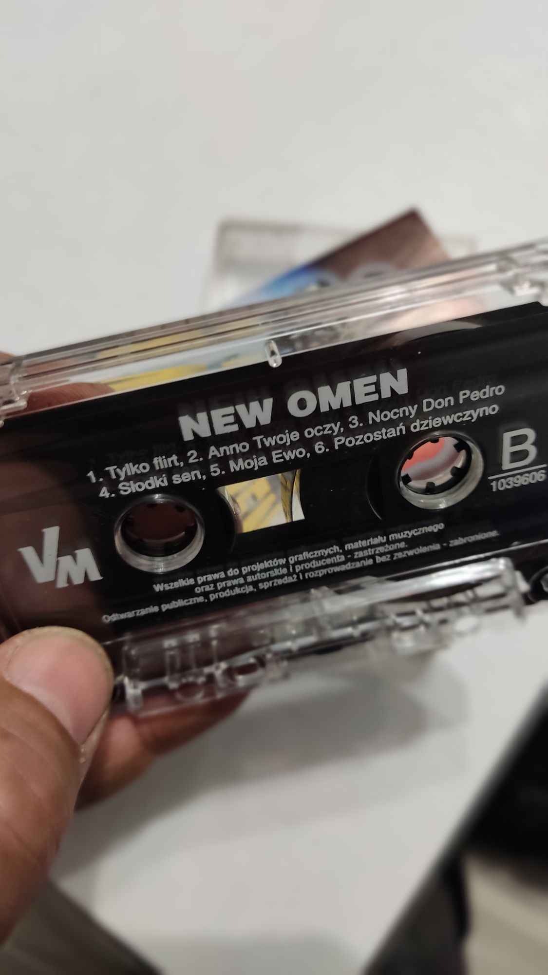 New Omen Wizyta kaseta audio disco polo