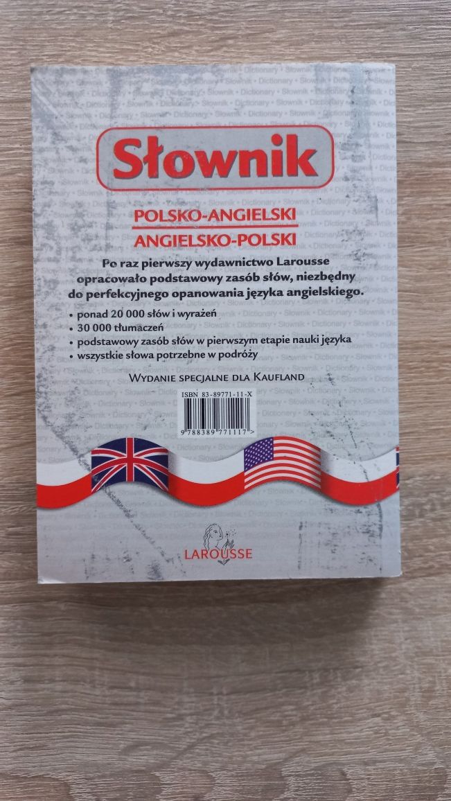 mini słownik polsko-angielski + gratis