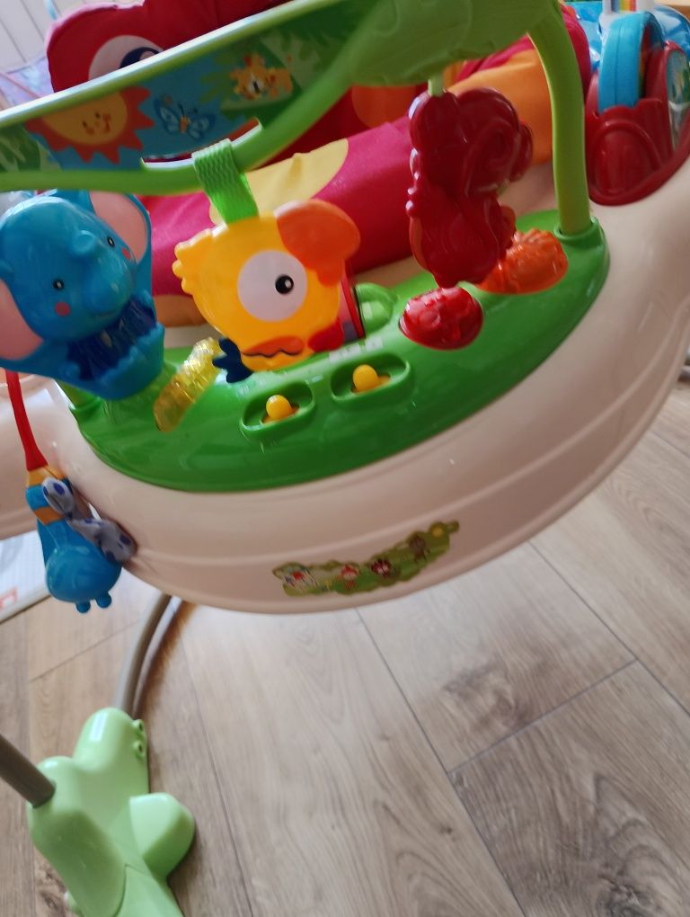 Bujak skoczek fisher price bez dźwięku
